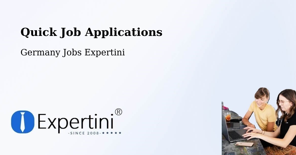 Quick Apply Feature – Fussgönheim - Germany Jobs Expertini